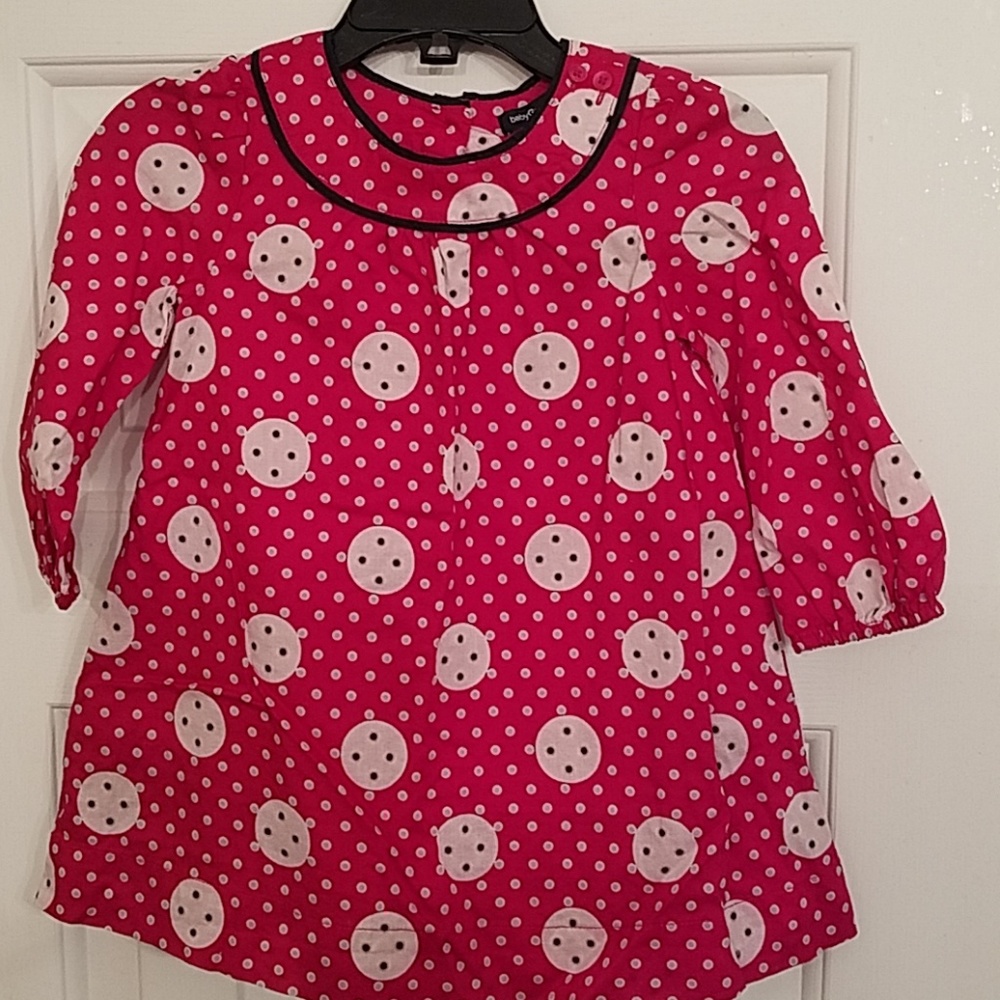 Long-sleeve Baby Gap dress w/ diaper cover